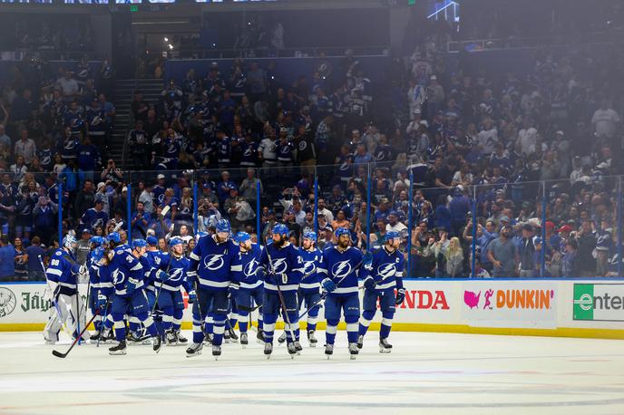 Tampa Bay Lightning | Tampa Bay Lightning je še drugič zapored izkoristila prednost domačega igrišča. | Foto Reuters