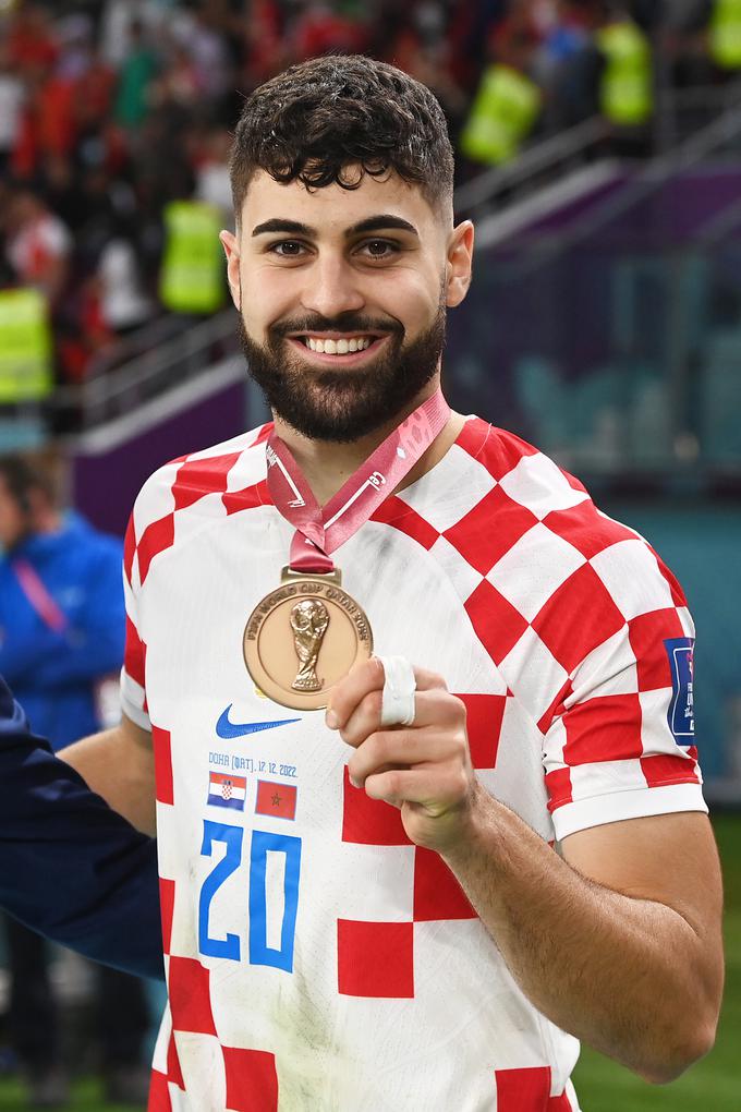 Lani je s Hrvaško na SP 2022 v Katarju osvojil tretje mesto. | Foto: Guliverimage