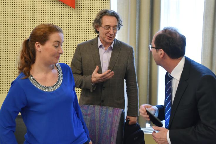 Vodja Konfederacije sindikatov javnega sektorja Slovenije Branimir Štrukelj. | Foto: 