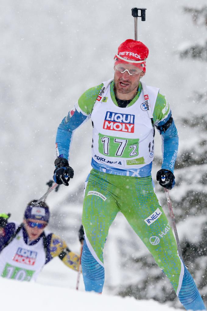 Klemen Bauer: V šprintu si želim do konca teči v nekem ritmu, da se mi ne bi ponovilo to, da me je v zadnjem krogu pobralo.  | Foto: Sportida