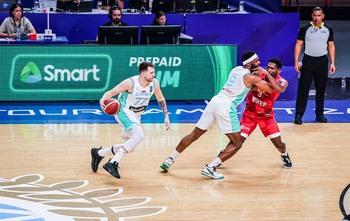 slovenska košarkarska reprezentanca : Hrvaška Luka Dončić | Luka Dončić je tekmo končal pri 26 točkah. | Foto FIBA