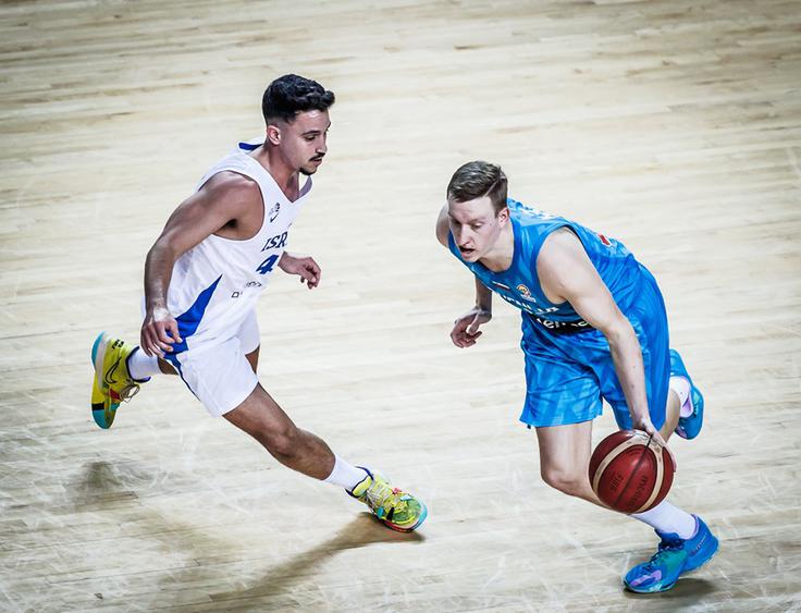 Miha Lapornik je v drugi četrtini dosegel tri trojke. | Foto: FIBA