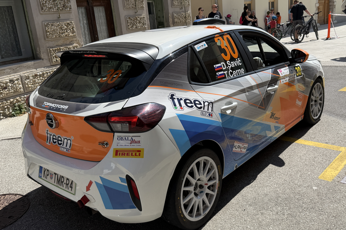 Reli Vipavska dolina | Posadka Denis Savič - Tomaž Černe (opel corsa rally4) | Foto Gregor Pavšič
