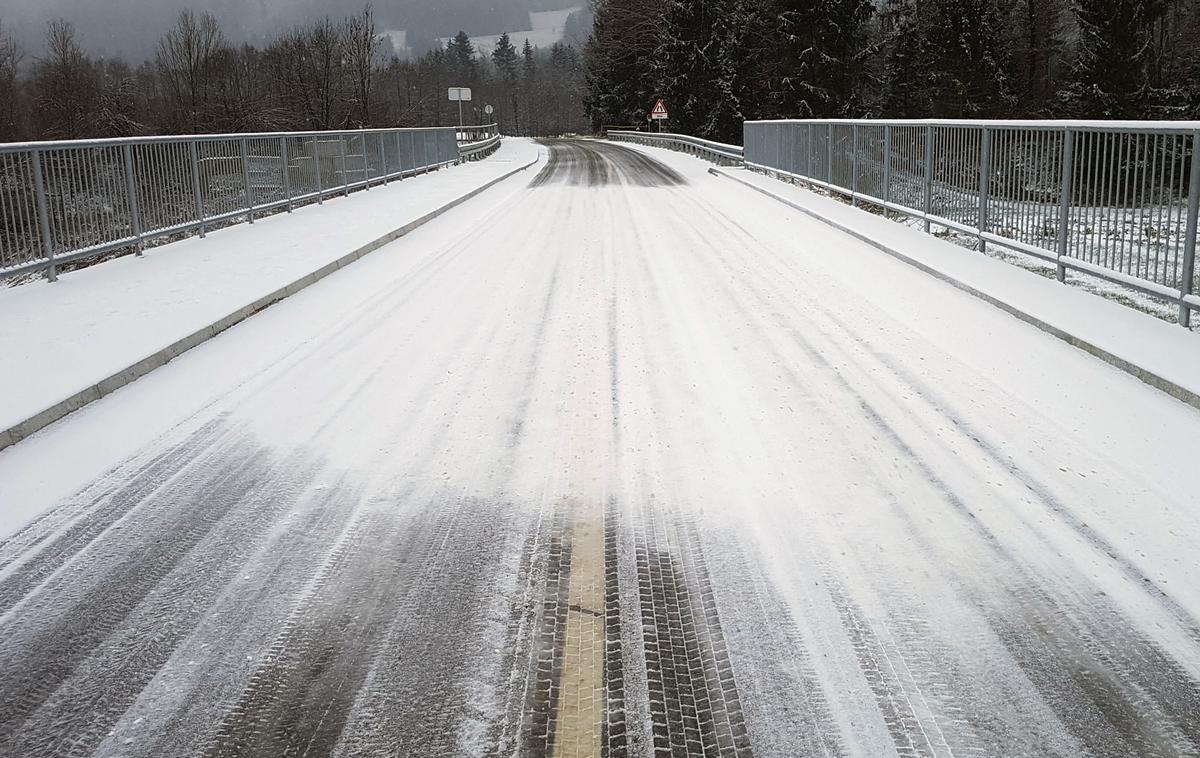 most sneg | Foto Gregor Pavšič