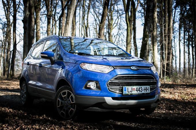 Ecosport je Fordov trenutno najmanjši crossover. | Foto: Klemen Korenjak