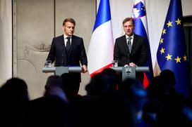 Emmanuel Macron, Robert Goob, Tina Gaber, Zoran Janković