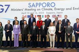 Ministri skupine G7: Do leta 2050 bi želeli doseči ničelne emisije toplogrednih plinov