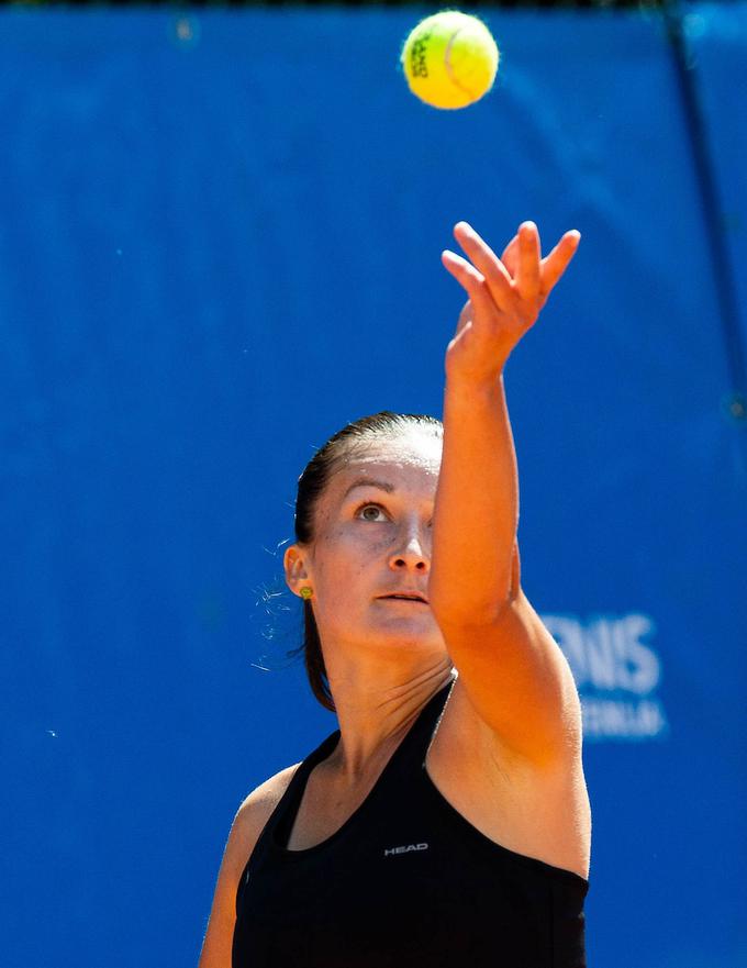 Dalila Jakupovič bo zaigrala v četrfinalu dvojic v Beogradu. | Foto: Sportida