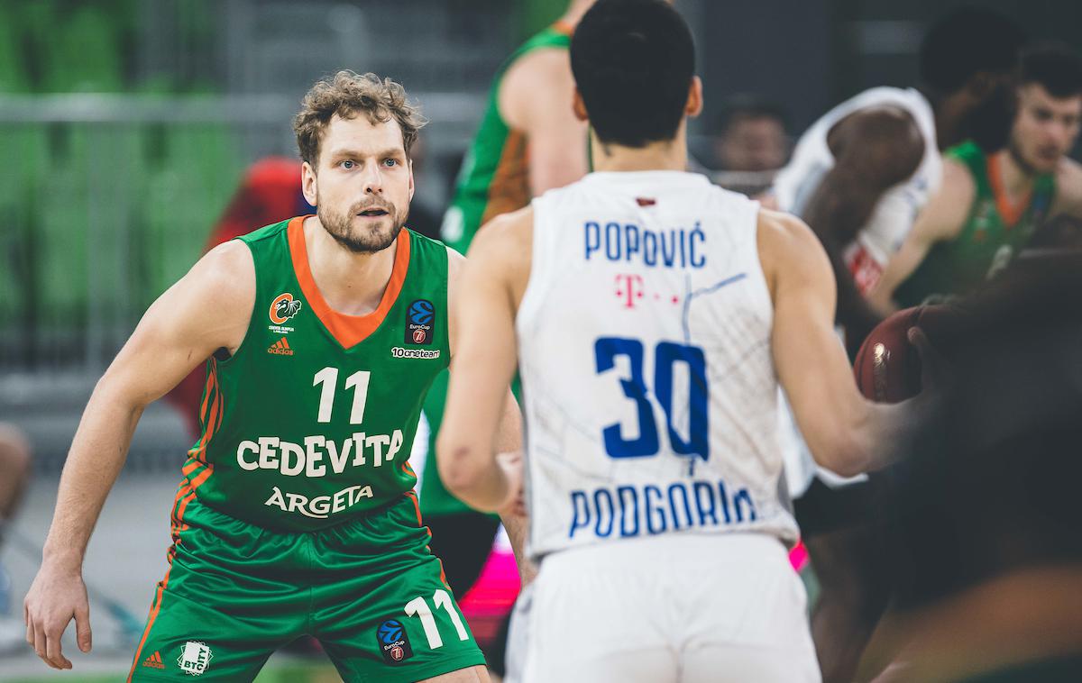 KK Cedveita Olimpija Budućnost | Olimpija je z 92:78 ugnala Budućnost. | Foto Grega Valančič/Sportida