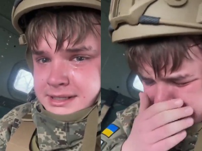 Novo razkritje o jokajočih vojakih v Ukrajini: med njimi je znan obraz #video