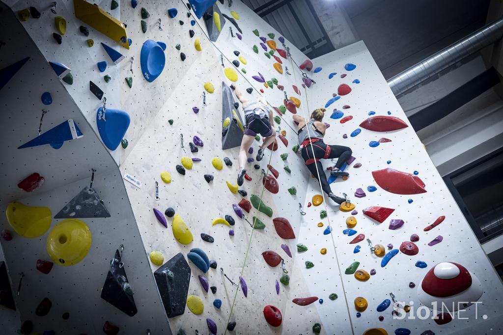 Janja Garnbret Plezalni center Slovenska Bistrica