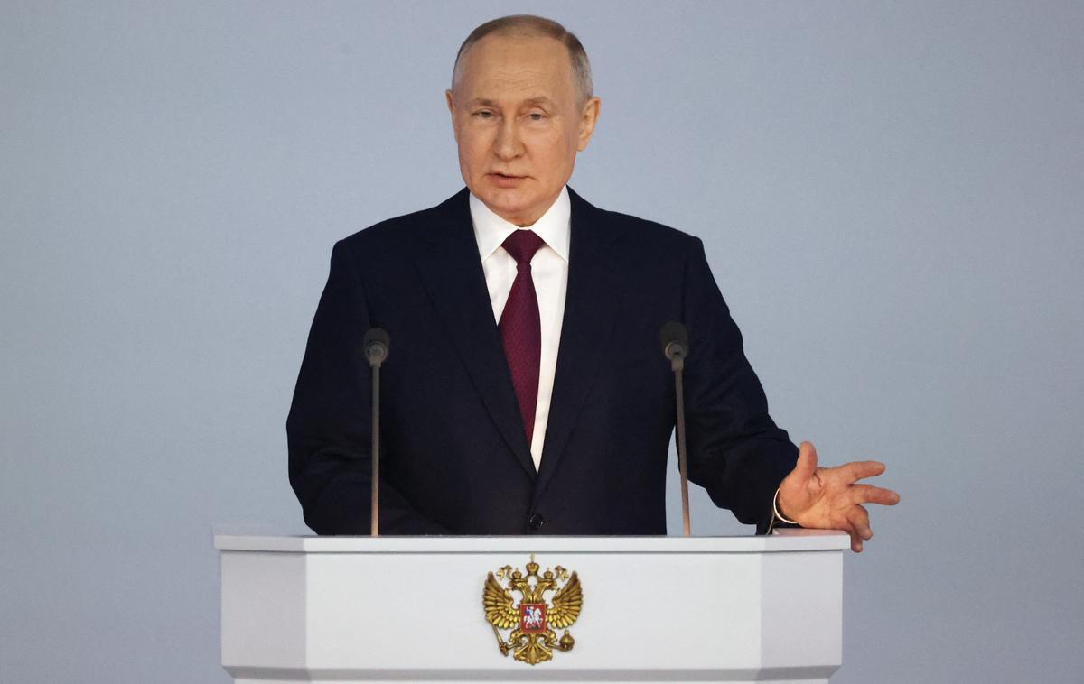 Vladimir Putin | "Prednostna naloga Ruske federacije je odprava ostankov prevlade ZDA in drugih sovražnih držav v svetovni politiki," piše v strateškem dokumentu, ki ga je danes podpisal Vladimir Putin. | Foto Reuters