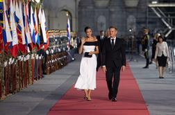 Tako so na rdeči preprogi ob dnevu državnosti zablesteli državniki in funkcionarji #foto