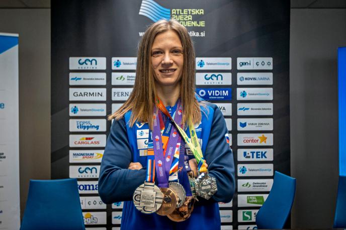 Tina Šutej, medalje | Tina Šutej je že najuspešnejša slovenska atletinja v zgodovini. | Foto Peter Kastelic/AZS