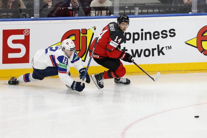 na večernih tekmah brez presenečenj, Kanada je premagala Norveško, ZDA pa Francijo. | Foto: Reuters