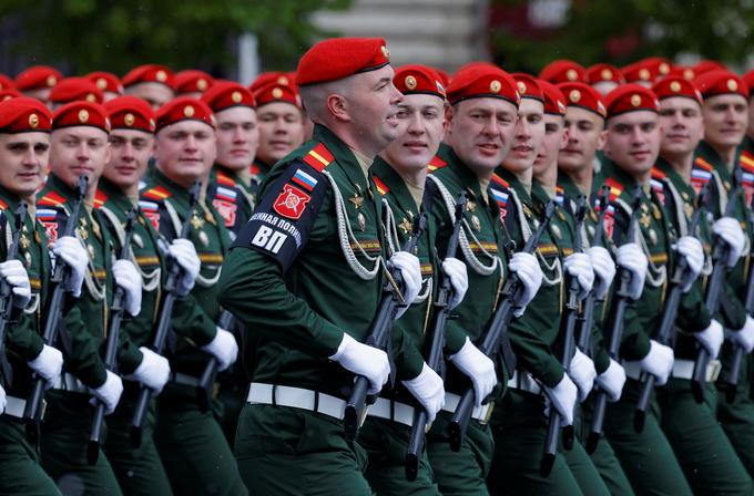 vojaška parada, Rusija | Foto: Reuters