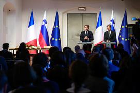 Emmanuel Macron, Robert Goob, Tina Gaber, Zoran Janković