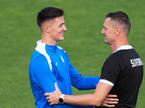 slovenska nogometna reprezentanca trening