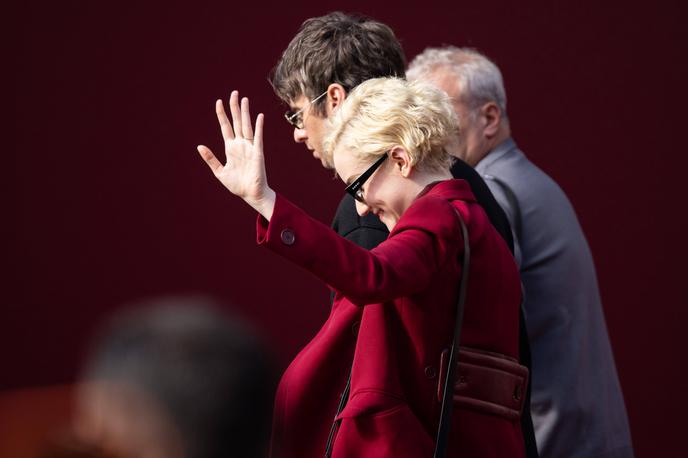 Julia Garner, Mark Foster | Julia Garner in Mark Foster leta 2024 v Milanu | Foto Guliverimage