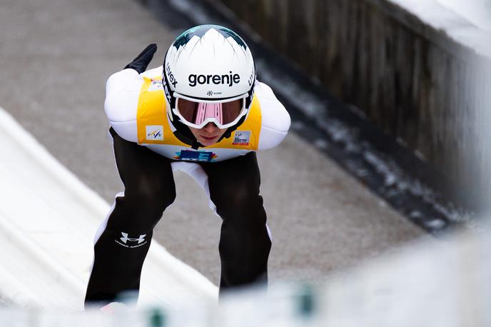 Nika Prevc | Nika Prevc je z naskokom vodilna skakalka zime. | Foto Filip Barbalić