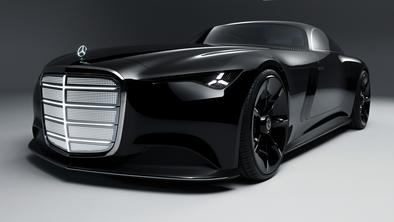 Novi elitni mercedes? To je vizija tako oblikovnih elementov kot tehničnih novosti.