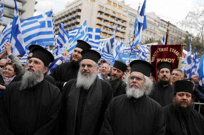 Protestniki so prišli iz vseh delov Grčije. | Foto: Reuters