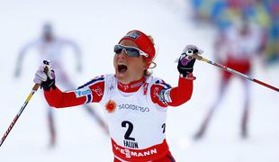 Johaugovi zlato v skiatlonu, Slovenki povprečno