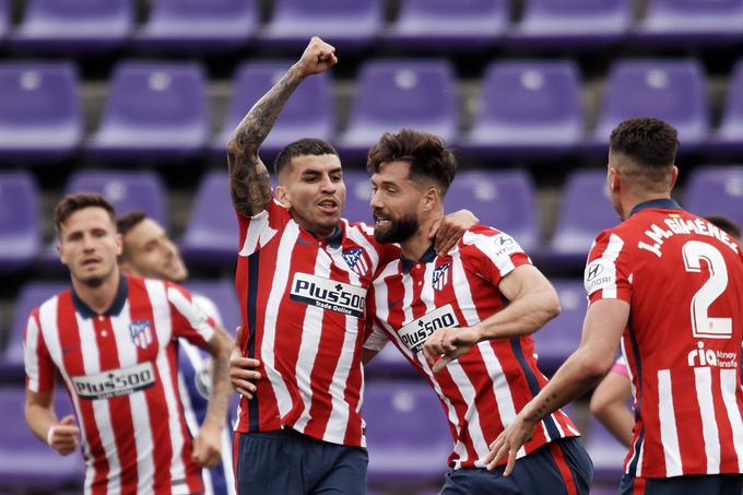 Angel Correa je z mojstrskim zadetkom izenačil na 1:1. | Foto: Guliverimage/Vladimir Fedorenko