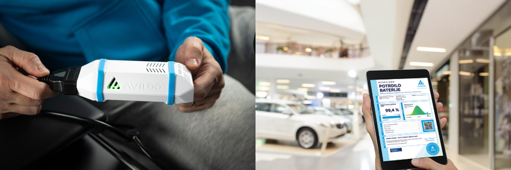 AVILOO CERTIFIED: neodvisen in strokoven izvid stanja baterije vašega električnega ali priključnohibridnega vozila | Foto: Emil Frey