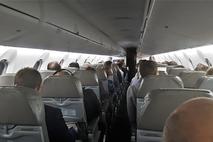 Adria Airways potniki letalo