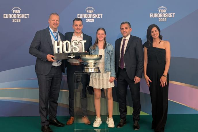 kandidatura_Eurobasket_2029 | Slovenska košarkarska reprezentanca bo leta 2029 igrala na domačih tleh. | Foto KZS