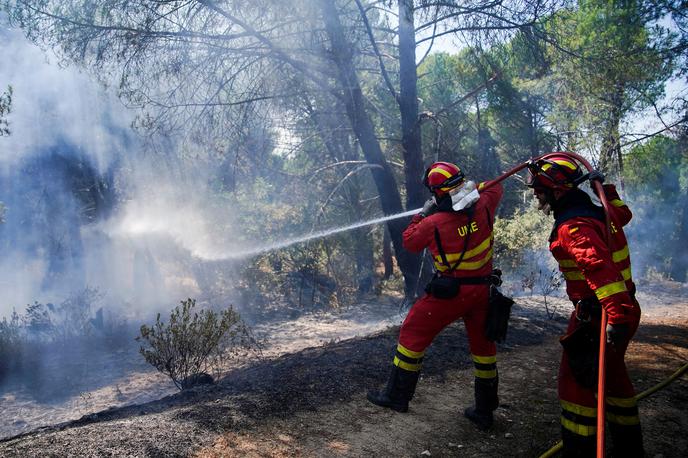 Madrid požar | Požari so divjali v okolici španske prestolnice Madrida, v gorovju Sierra Oeste de Madrid. | Foto Reuters