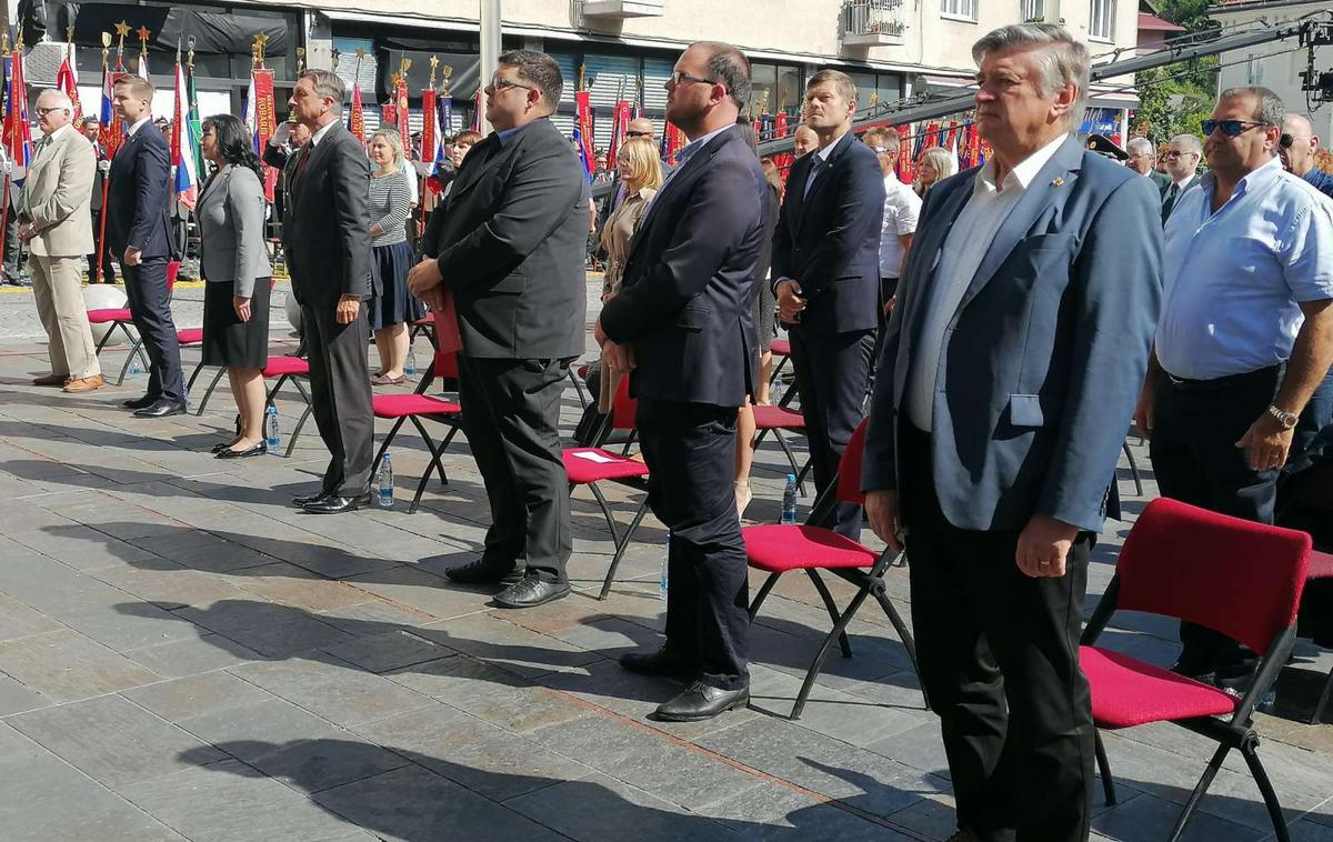 Borut Pahor Idrija Proslava | Osrednja proslava ob letošnjem prazniku je bila v soboto v Idriji, dogodka se je udeležil tudi predsednik republike Borut Pahor.  | Foto STA