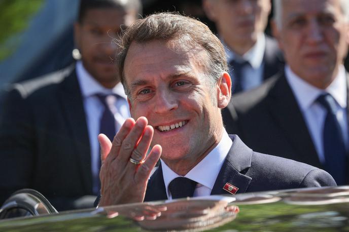 Emmanuel Macron, Armenija | Emmanuel Macron se je udeležil vrha Evropske politične skupnosti v Armeniji. | Foto Reuters