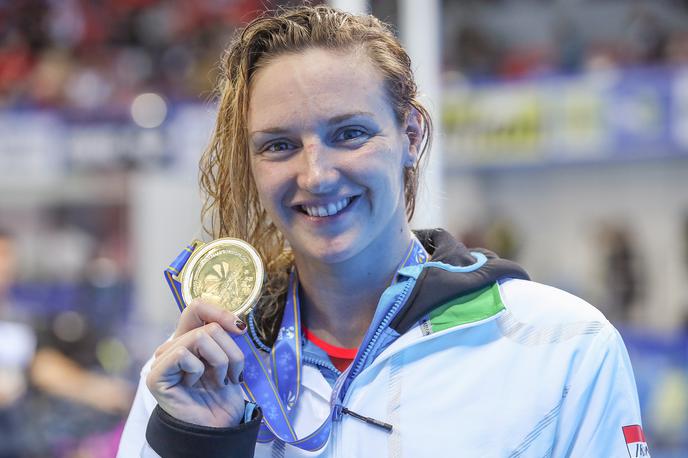 Katinka Hosszu | Madžarka Katinka Hosszu je na svetovnem prvenstvu v kratkih bazenih osvojila že dve zlati kolajni.  | Foto Getty Images