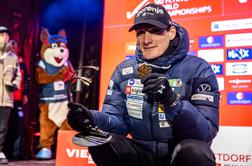 Domen Prevc: Neverjetno! Te sanje se kar vrtijo in vrtijo. #video