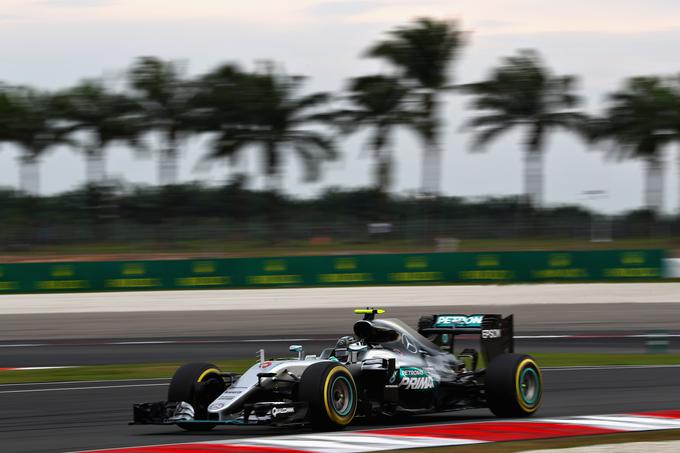 Rosberg je bil v kvalifikacijah drugi. | Foto: Getty Images