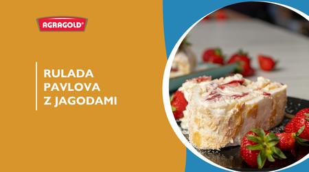 Recept za rulado Pavlova z jagodami
