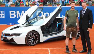 Andy Murray zmagal v Münchnu, njegova nagrada tudi novi BMW i8