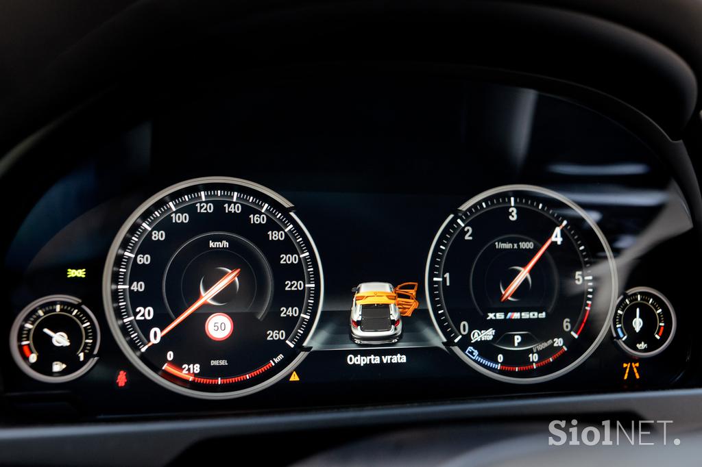 BMW X6 M 50d - fotogalerija testnega vozila
