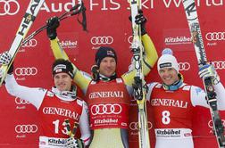 Svindal najhitrejši na Petelinjem grebenu