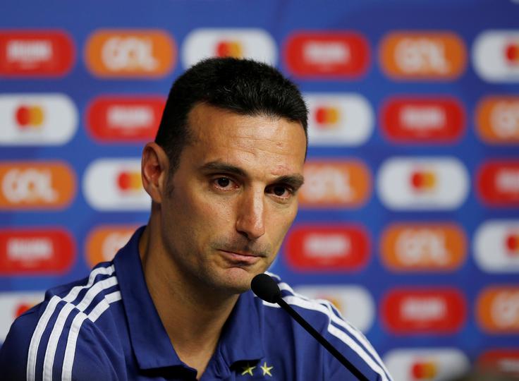 Lionel Scaloni je pred tekmo kariere. | Foto: Reuters