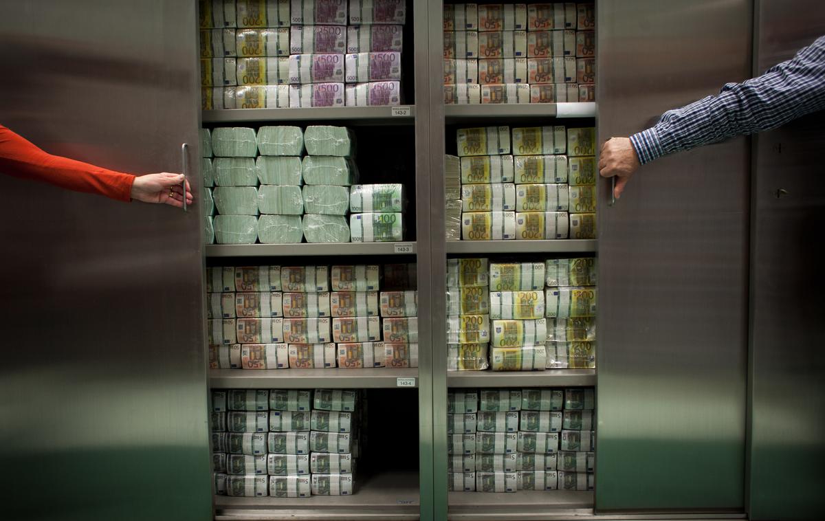 Bančni trezor | Nemčija bo v deželno banko NordLB vložila tri milijarde evrov. | Foto Matej Povše