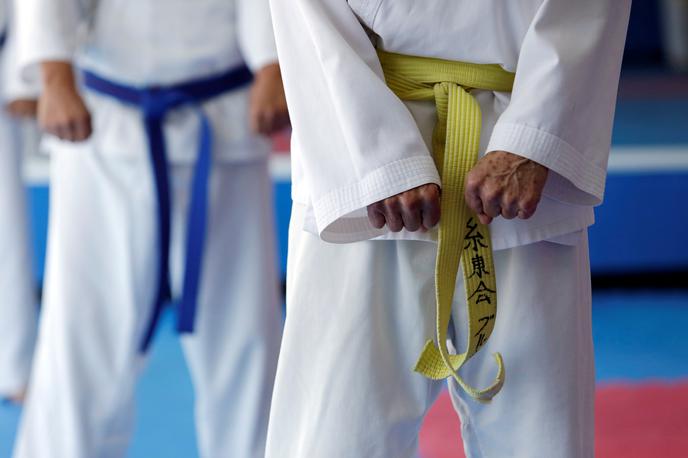 karate | Karate bo po olimpijskih igrah v Tokiu izpadel iz olimpijskega sporeda. | Foto Reuters