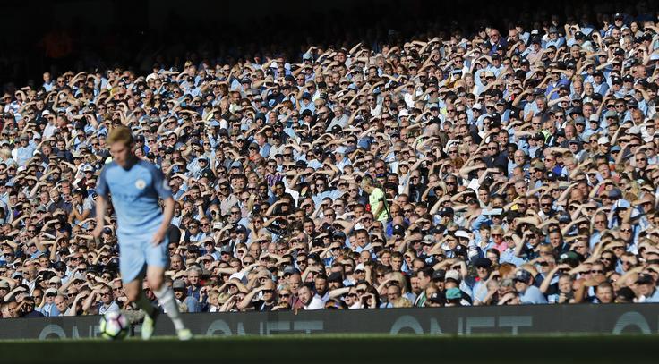 Belgijski reprezentant v tej sezoni navdušuje navijače Manchester Cityja. | Foto: Reuters