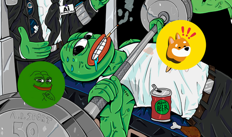Navdušenje nad meme kovanci AGNT, PEPE in BONK. Kdo bo zmagovalec v tej altsezoni?