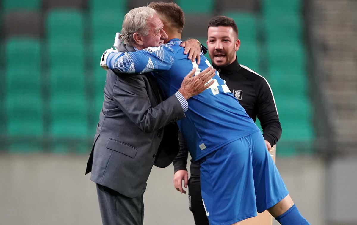 Milan Mandarić Nejc Vidmar | Nejc Vidmar je pod vodstvom Milana Mandarića prišel v Olimpijo in postal državni prvak. | Foto Aleš Fevžer