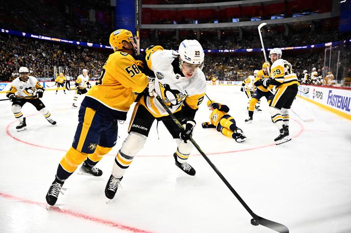 Sidney Crosby, Pittsburgh Penguins | Pittsburgh in Nashville se merita na Švedskem. | Foto Reuters