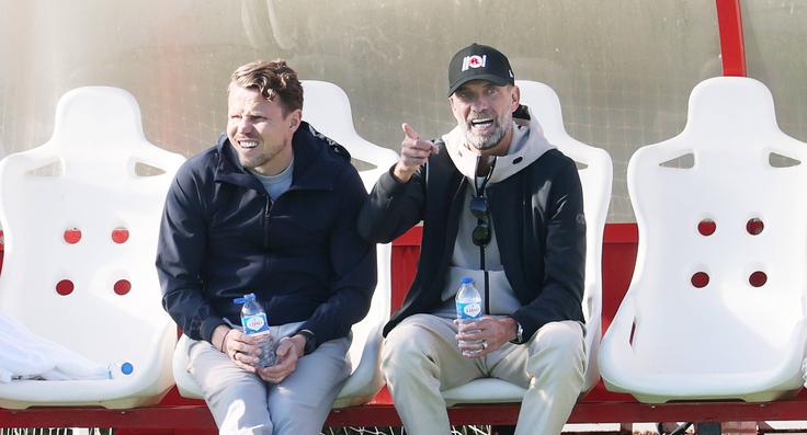 Športni direktor RB Leipziga Sebastian Schuppan pri rdečih bikih sodeluje tudi z Jürgenom Kloppom, koordinatorjem Red Bullovih nogometnih klubov. | Foto: Guliverimage