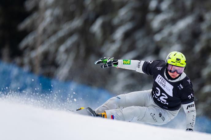 Tim Mastnak | Tim Mastnak, ki prav danes praznuje 35. rojstni dan, je tekmo v paralelnem veleslalomu na Rogli končal na 4. mestu. | Foto Filip Barbalić